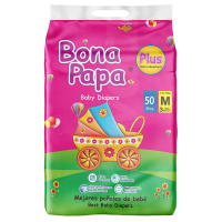 Bona Papa Plus Economy - Medium Diapers 50 Pcs. Pack