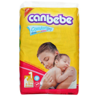 Canbebe Comfort Dry - New Born Super Economy Diapers 48 Pcs. Pack