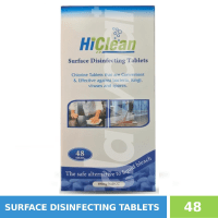 HiClean Surface Effervescent Chlorine Tablet 1 x 48's Pack