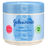 JOHNSON’S Fragrance Free Baby Jelly 250 ml Jar