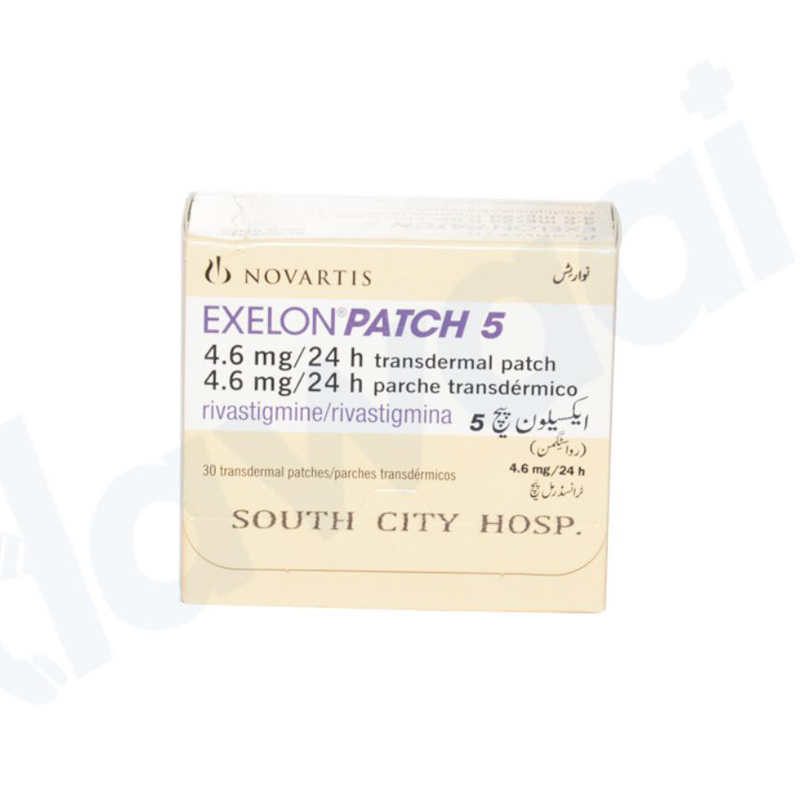 Exelon Patch 5 4.6mg24h Patch View Uses, Side Effects, Price And