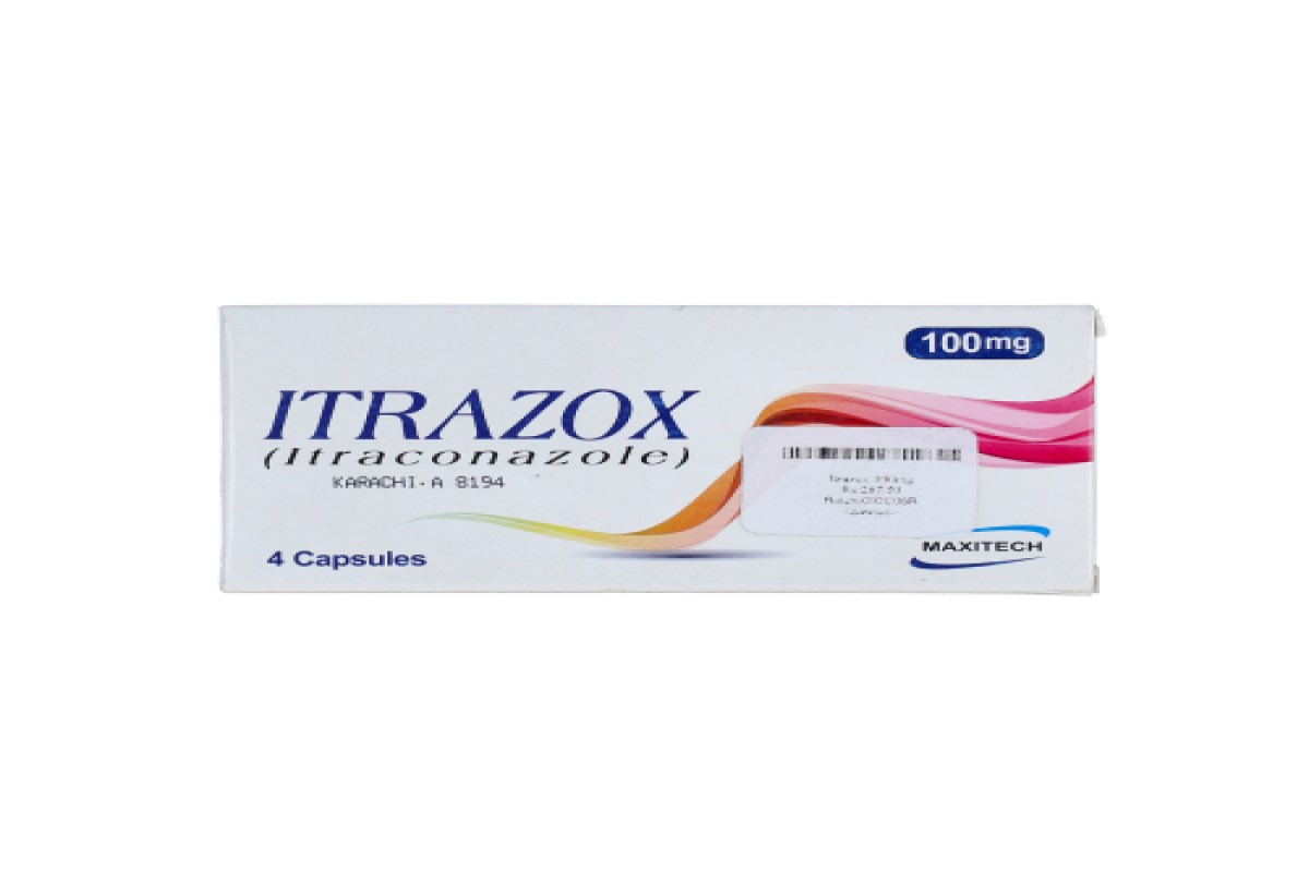 Itrazox 100mg Cap.— Dawaai - Uses, Side Effect, Price In Pakistan