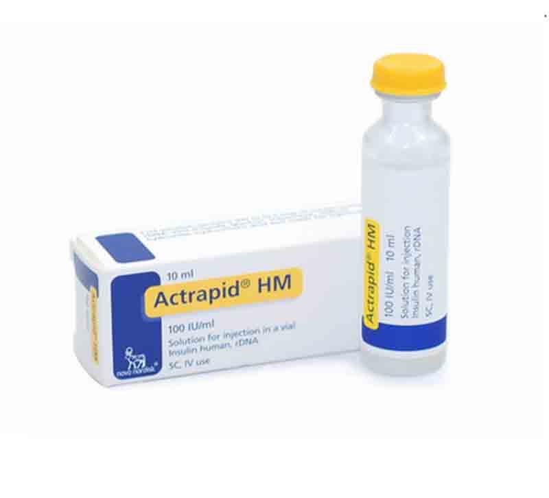 Actrapid HM 100IU Inj.— Dawaai - Uses, Side Effect, Price In Pakistan