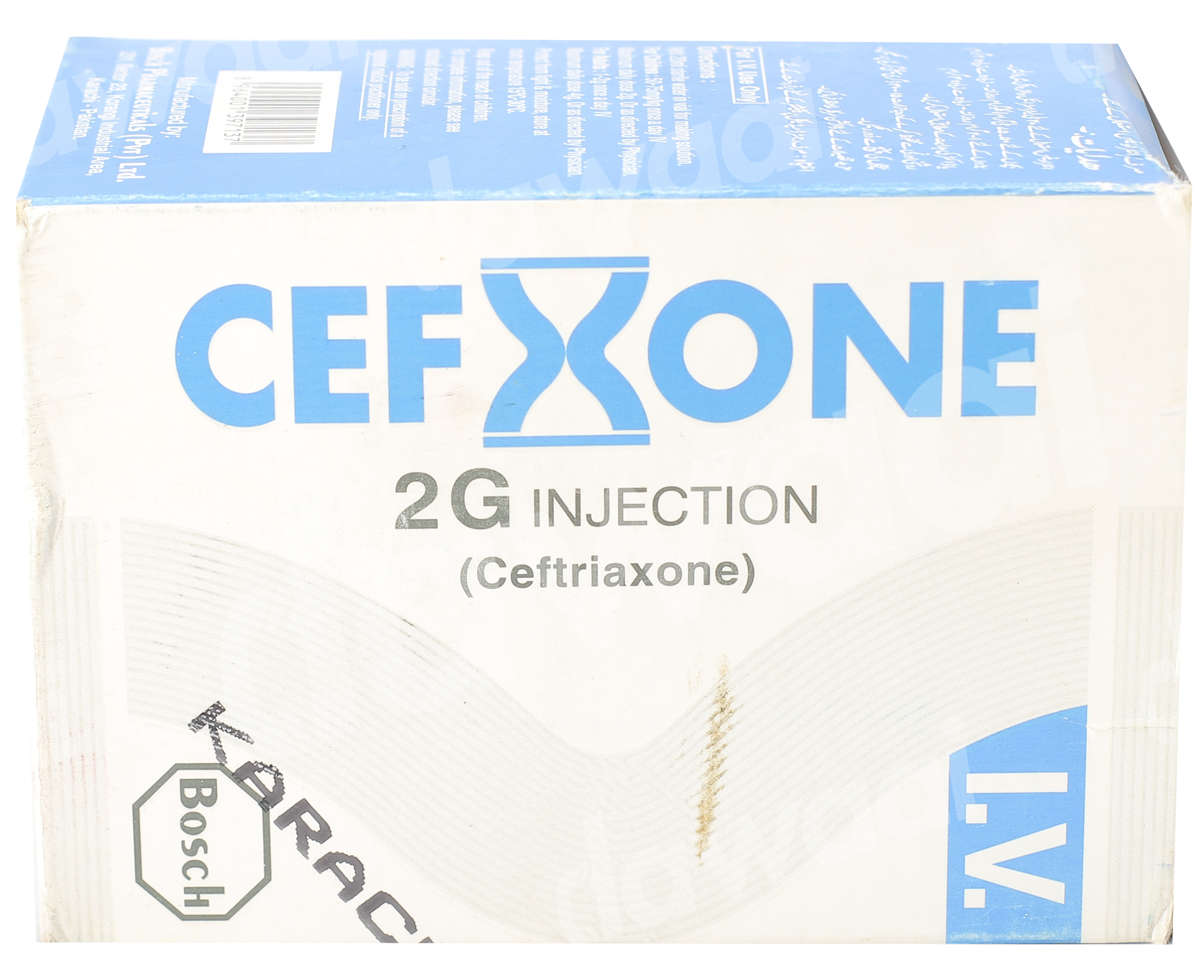 Ceftriaxone Iv 2g
