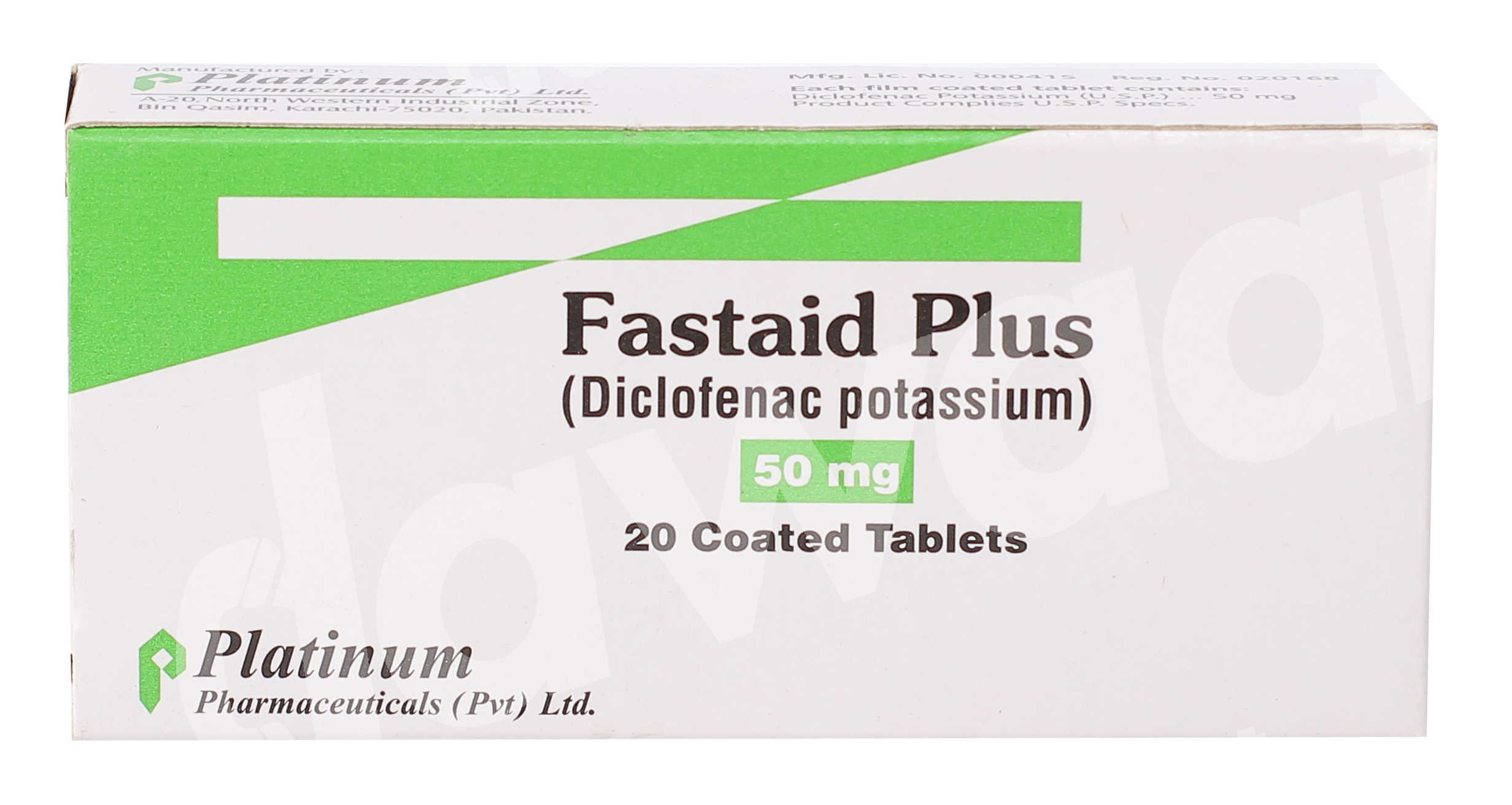 Fastaid Plus 50mg Tablet: View Uses, Side Effects, Price And ...