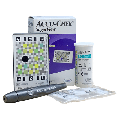 Accu-Chek SugarView Color Card 1 Set Pack
