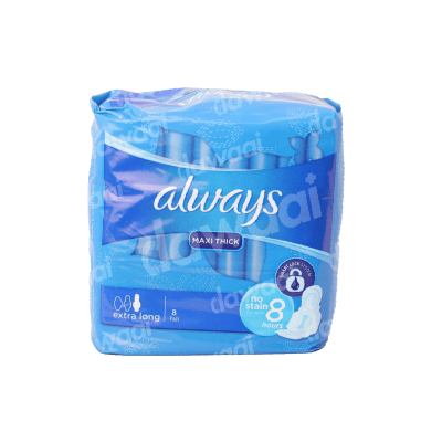 Always Maxi Thick Extra Long 8 Pads