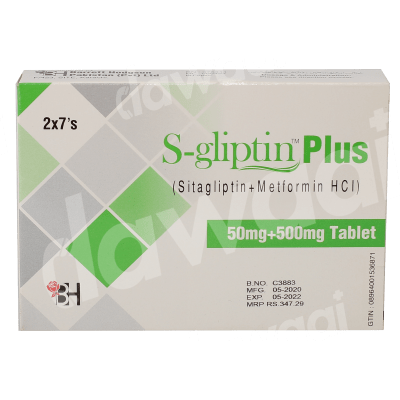 S-Gliptin Plus 50mg/500 mg