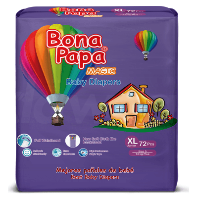 Bona Papa Super Diapers - Super Economy Pack - XXL Size 6 - 50 Pcs