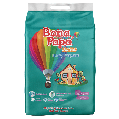 Bona Papa Economy Magic - Large Diapers 40 Pcs. Pack