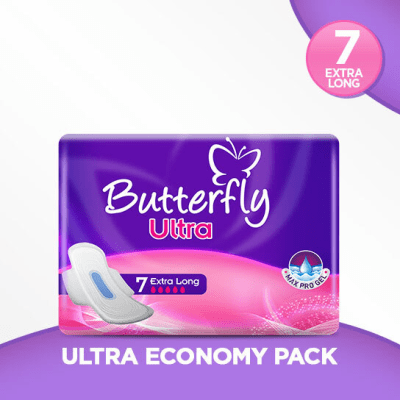 Butterfly Ultra Extra Long 1 x 7's Pack