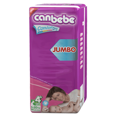 Canbebe Comfort Dry - Maxi Plus Jumbo Diapers 50 Pcs. Pack
