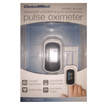 Choice MMed Pulse Oximeter 1 Pcs. Pack