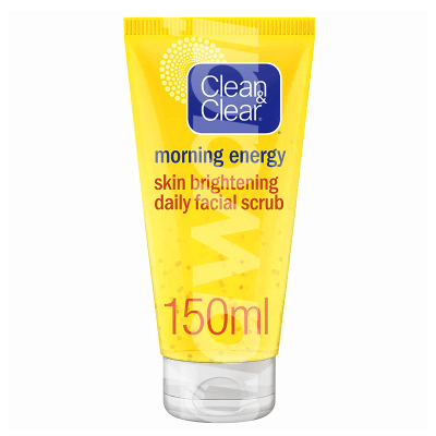 Clean & Clear Daily facial scrub morning energy bright 150 ml