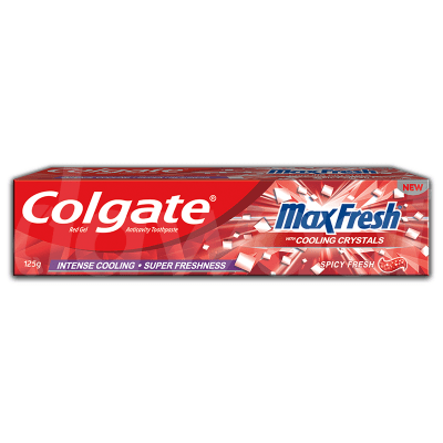 Colgate MaxFresh Spicy Fresh Toothpaste 125 gm Pack