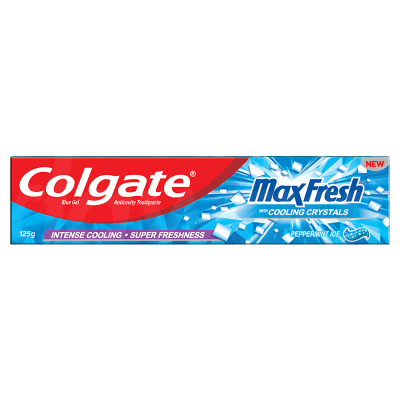 Colgate MaxFresh Peppermint Ice Toothpaste 125 gm Pack