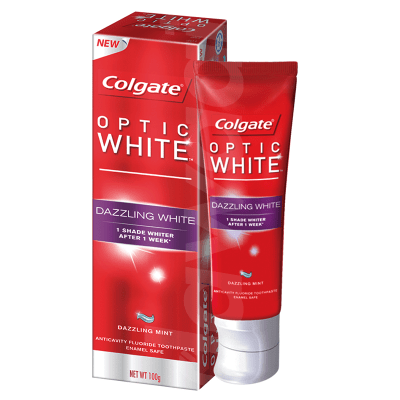 Colgate Optic White Dazzling White Toothpaste 100 gm Pack