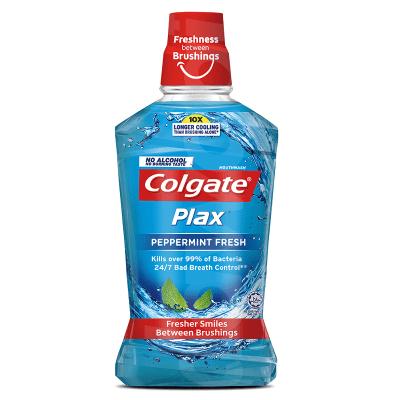 Colgate Plax Peppermint Fresh Mouthwash 500 ml Bottle
