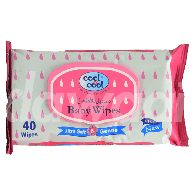 Cool & Cool Baby Wipes