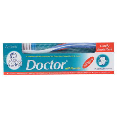 Doctor Toothpaste - Family Pack with Brush