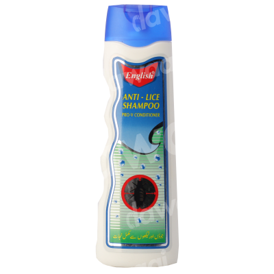 English Anti Lice Shampoo Family Bottle