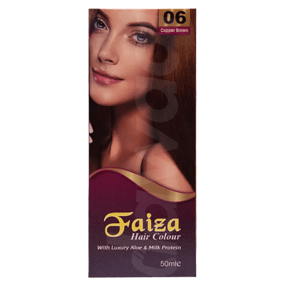Faiza Copper Brown Hair Colour 50 ml Pack