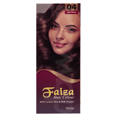 Faiza Light Brown Hair Colour 50 ml Pack