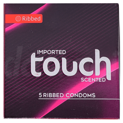 Touch Ribbed Condoms