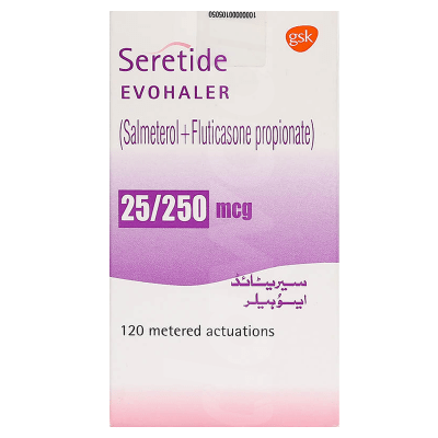Seretide Evohaler 25/250mcg