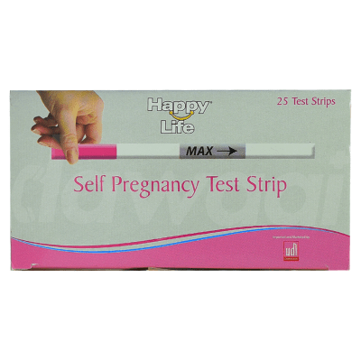 Happy Life Self Pregnancy Test Strips 25 Pcs. Pack