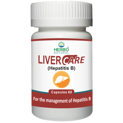 Herbo Natural Liver Care Capsules Hepatitis B