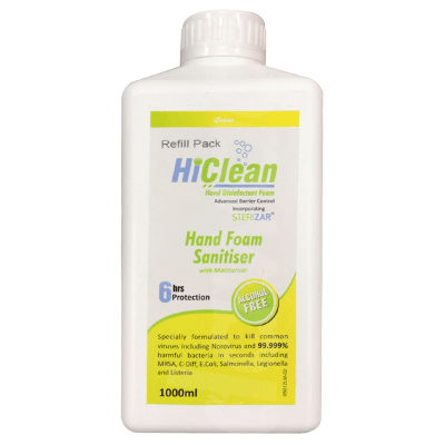 HiClean Hand Foam Sanitiser Refill (Lemon)