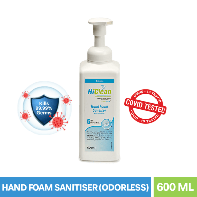 HiClean Hand Foam Sanitiser (Odorless)