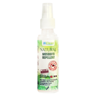 HiClean Natural Mosquito Repellent Mist 100 ml Spray Bottle