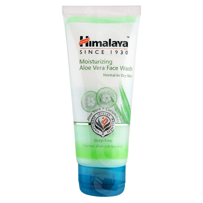 Himalaya Moisturizing Aloe Vera Face Wash 50 ml Pack