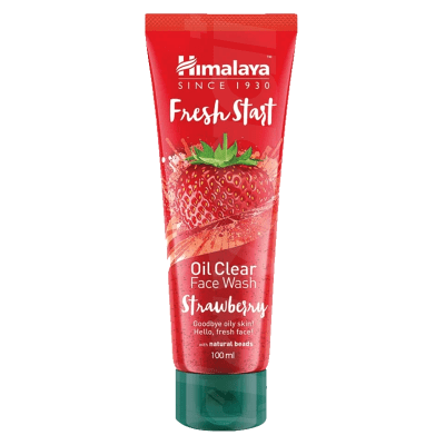 Himalaya Fresh Start Strawberry Face Wash 100 ml Pack
