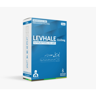 Levhale Respules (0.63mg/3mL) 20's