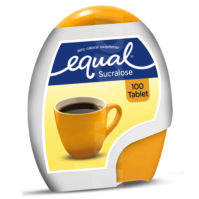 Equal Sucralose 0 Calorie Sweetner 1 x 100's Tablets Pack