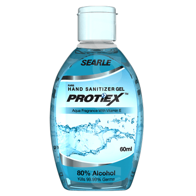 Protiex Aqua Sanitizer 60 ml Gel Bottle