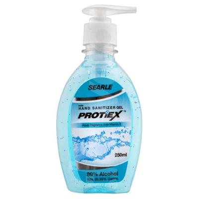 Protiex Aqua Sanitizer 250 ml Gel Bottle