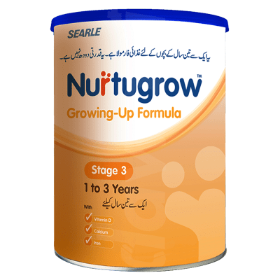 Nurtugrow Growing - Up Formula (Stage 3) Milk Powder 400 gm Tin