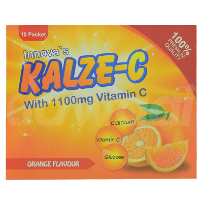 Innova's Kalze - C (Orange) Supplement 1 x 10's Sachets Pack