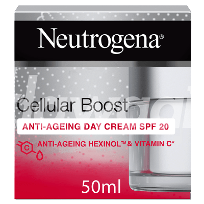 Neutrogena Cellular Boost, Anti-Ageing Day Cream SPF 20 Face Cream 50 ml Pack