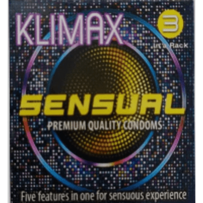 Klimax Sensual Premium Quality Condom 3 Pcs. Pack