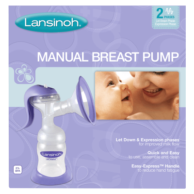 Lansinoh Manual Breast Pump 1 Pcs. Pack