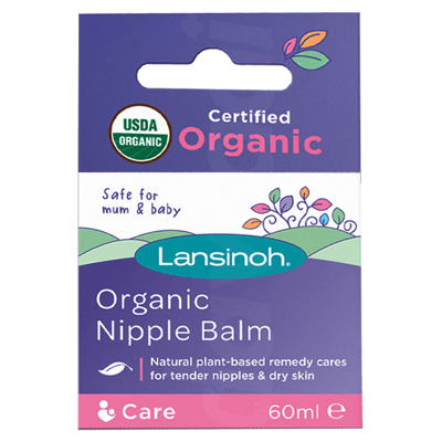 Lansinoh Organic Nipple Balm 60 ml Pack