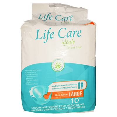 Life Care Large Adult Diaper 10 Pcs. Pack
