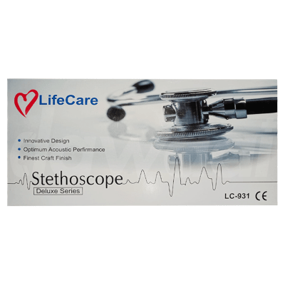Life Care LC - 931 Delux Series Stethoscope 1 Pcs. Pack