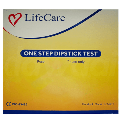 Life Care LC - 901 One Step Dipstick Pregnancy Test Strip 50 Pcs. Pack