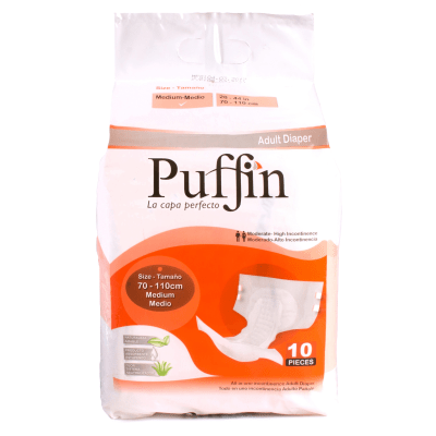 Puffin Adult Diaper Medium 